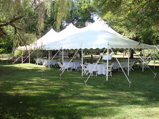 30 x 60 Pole Tent  (Wedding Package)