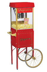 Popcorn Machine (w/Old Fashioned Cart)