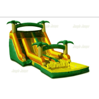 Double Lane Tropical Water Slide (Delivery Only)