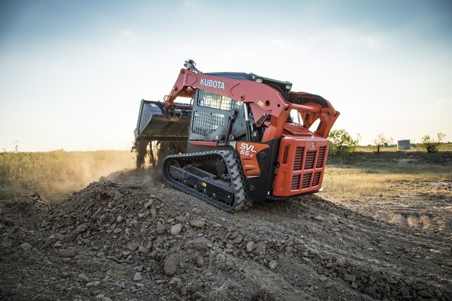 Skid Steer,Tracked(Kubota SVL65-2)