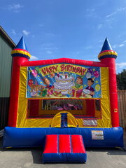 Happy Birthday Castle Bounce House