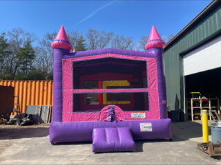 Pink Castle Bounce House