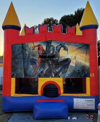 Spiderman Bounce House Banner