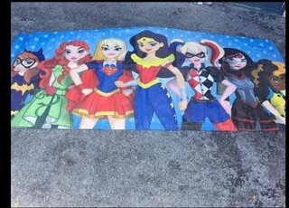Supergirl Bounce House Banner