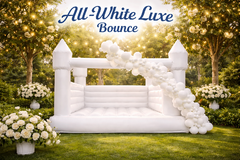 White Bounce Houses