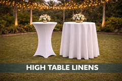  High Top Table Linens