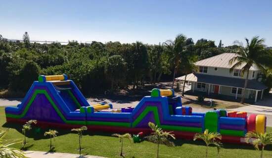 Colorful Inflatable Obstacle Course Rental for Events by Treasure Coast Party Rentals Colorful Inflatable Obstacle Course Rental for Events by Treasure Coast Party Rentals