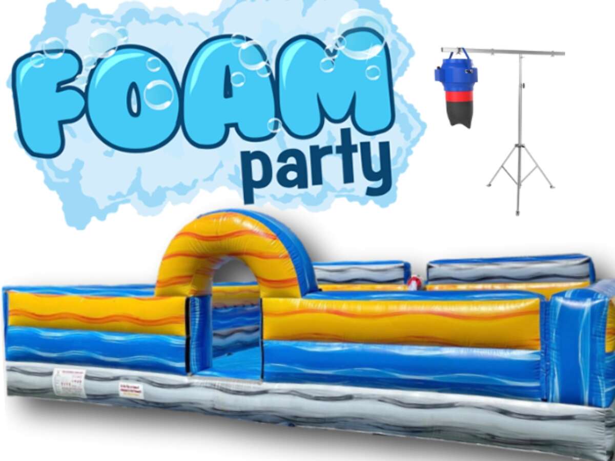 Foam Party Rental from Treasure Coast Party Rentals