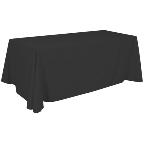 8' Table Linen (Black)