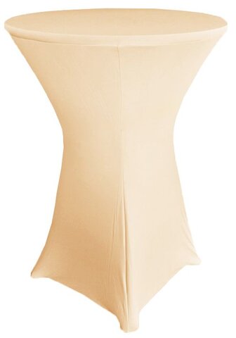 High Top Table Linen(Champagne Spandex)