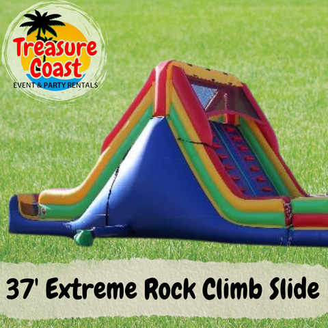 37' Extreme Rock Climb Slide