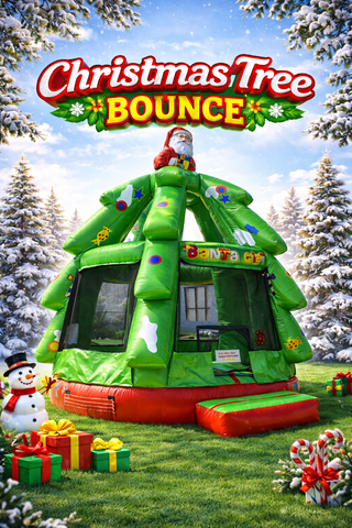 Christmas Tree Bounce House Rental