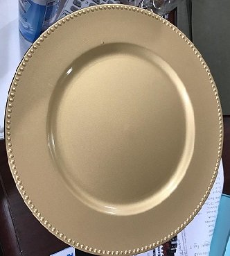 Charger Plate (Gold)
