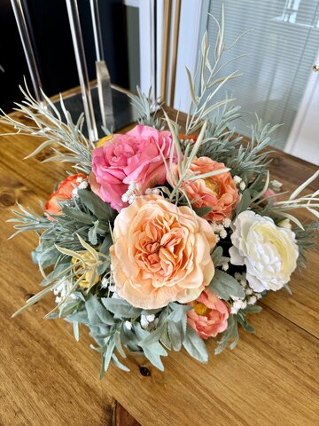 Classic Faux Floral Arrangement