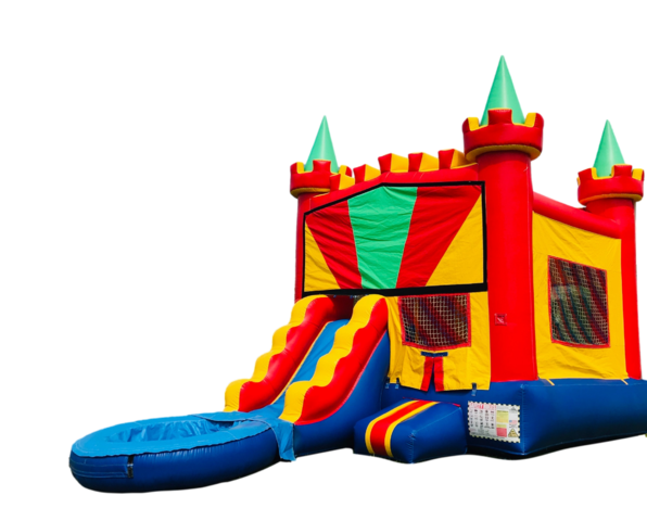 Mini Bounce House Slide Combo