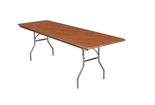 6' Table Wood 
