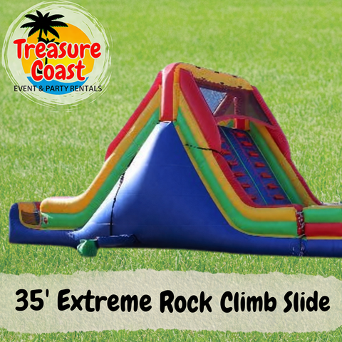 35' Extreme Rock Climb Slide