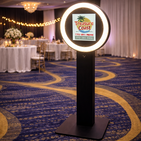 Social Media Photo Booth w/ Unlimited Digital Photos 