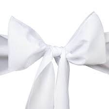 Sash (White Polyester)