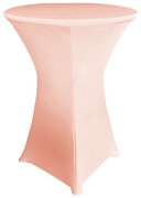 High Top Table Linen(Blush Spandex)