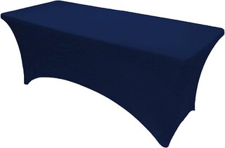 8' Table Linen (Navy Blue Spandex)