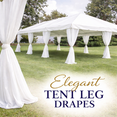 Tent Leg Drapes