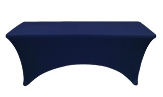 8' Table Linen (Dark Navy Blue Spandex)