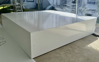 8' x 8' Stage White (20” high)