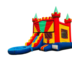 Mini Bounce House Slide Combo