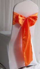 Sash (Orange Satin)