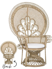 Royal Peacock Chair 