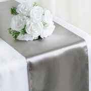 Table Runner (Silver Satin)