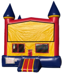 Red/Blue/Yellow Castle Bounce House 