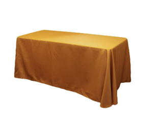 8' Table Linen (Burnt Orange)