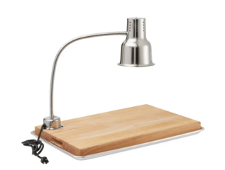 Carving Station Board with Heat Lamp