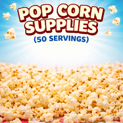 Pop Corn Supplies (50 Servings)