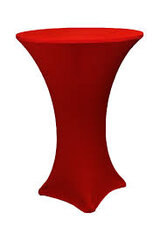 High Top Table Linen(Cherry Red Spandex)