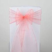 Sash (Light Coral Organza)