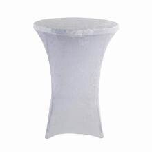 High Top Table Linen (Light Gray Spandex)