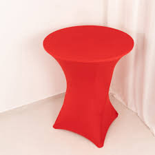 High Top Table Linen(Red spandex)