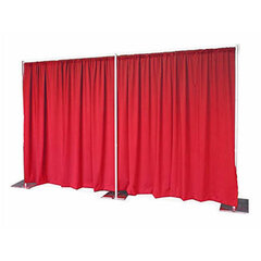  Pipe and Drape Curtain (Red)