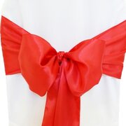 Sash (Red Satin)