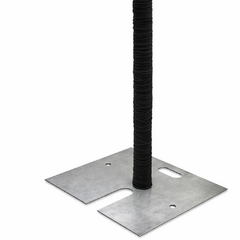 Pipe and Drape Upright Spandex Cover (Black)