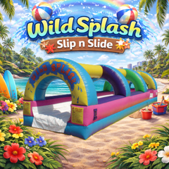 Wild Splash Slip n Slide