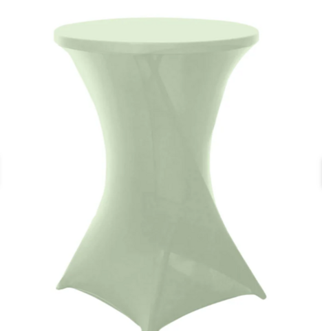  High Top Table Linen (Sage Spandex)