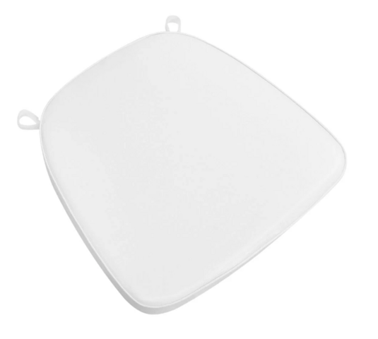 White Cushion for Chiavari Chair - Only Cushions 