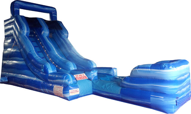 Blue Ocean 15 foot tall Dry Slide