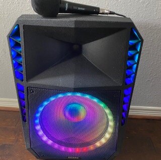 Colorful bluetooth speaker with Microphone