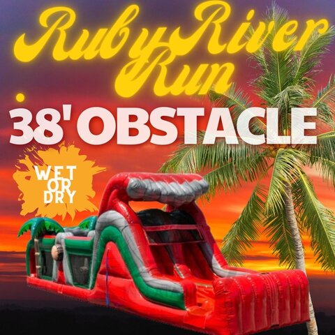Ruby River Run 38 foot Dry Obstacle
