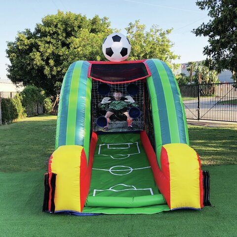 Soccer Challenge Inflatable Game